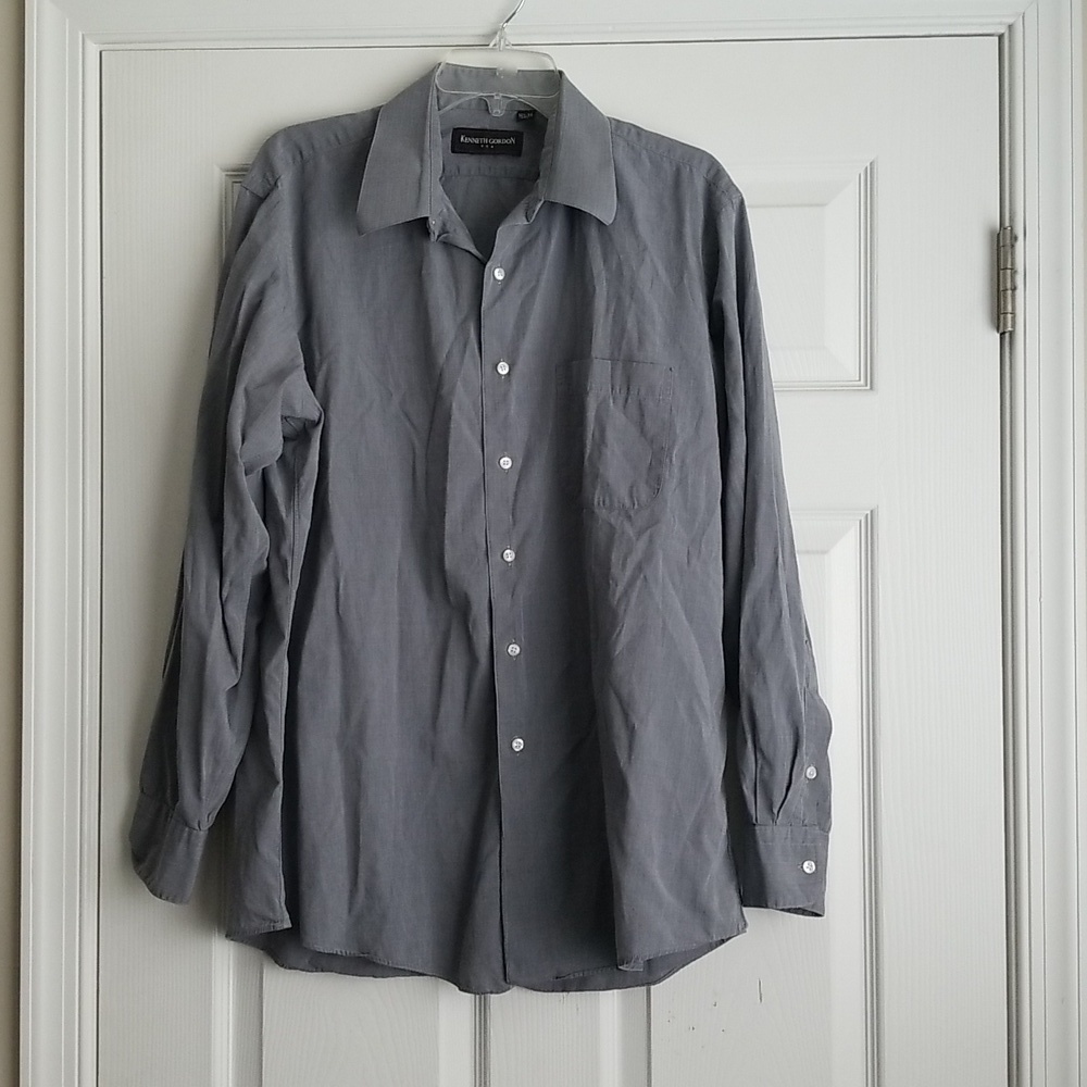 Kenneth Gordon USA Men's Button Down Long Sleeve Shirt